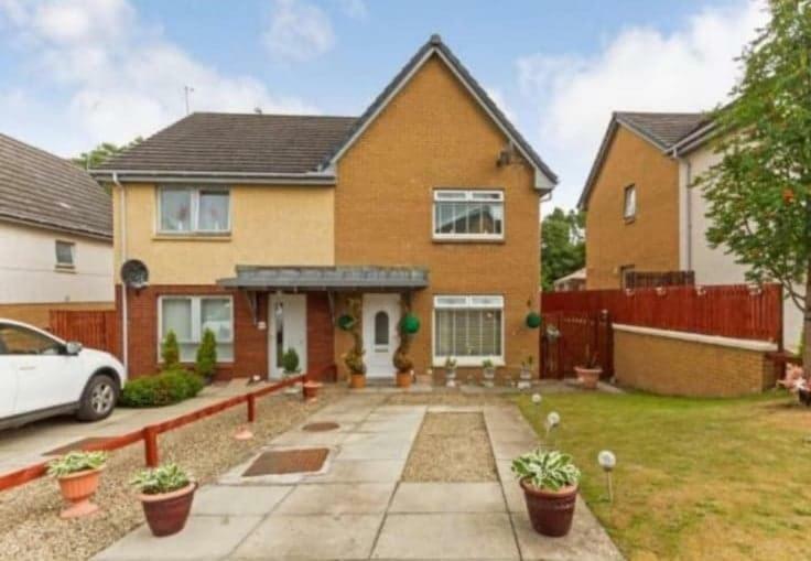 Silverburn New House With Free Parking And Nice Garden Glasgow Exterior photo